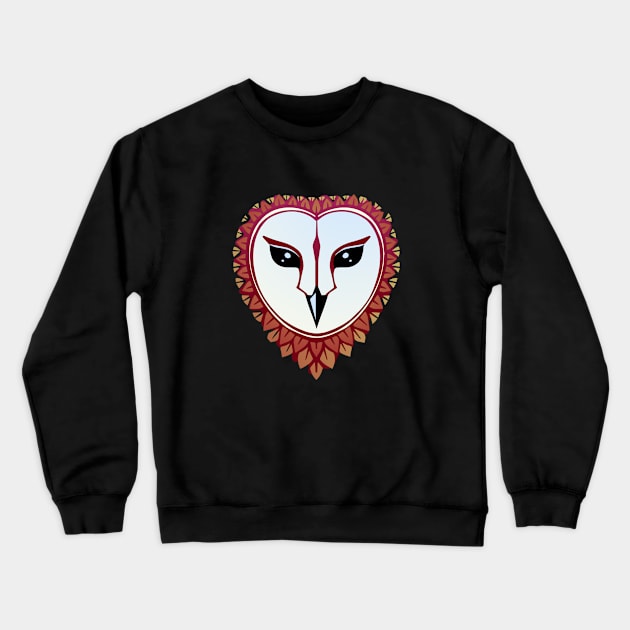 Mystic Night Owl Crewneck Sweatshirt by Urban_Vintage